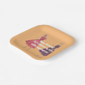 Let Be Ineigenate Funny Retro Birthday Square Pappteller (Gewinkelt)