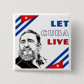 Let Cuba Live Button (Vorderseite)