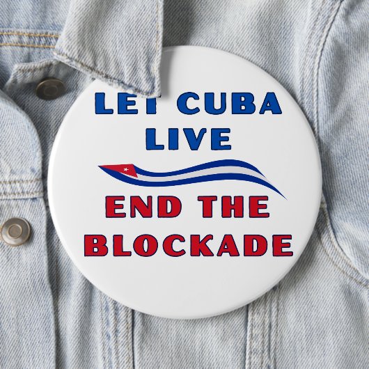 Let Cuba Live Button (Beispiel)