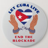 Let Cuba Live Button (Vorderseite)