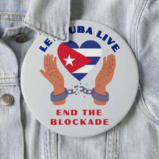 Let Cuba Live Button (Beispiel)