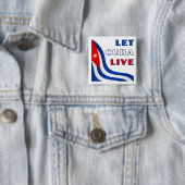 Let Cuba Live Pin Button (Beispiel)