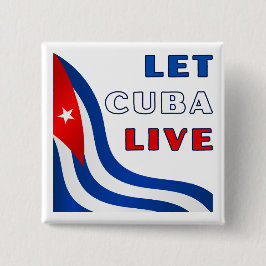 Let Cuba Live Pin Button