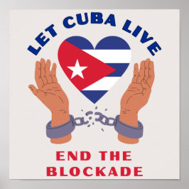 Let Cuba Live Poster