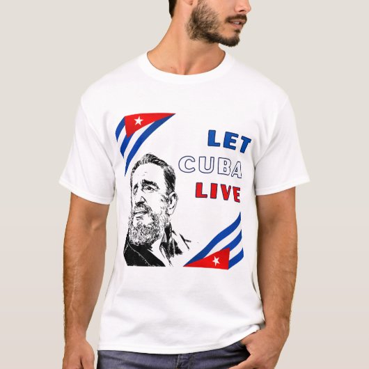 Let Cuba Live T-Shirt (Vorderseite)