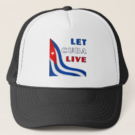Let Cuba Live Truckerkappe