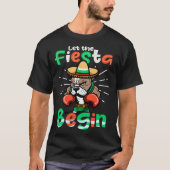 Let Fiesta Begin Cinco De Mayo Boxing T-Shirt (Vorderseite)