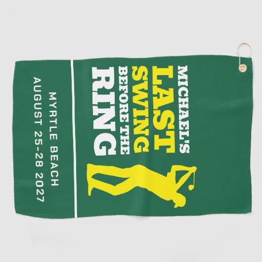 Let Golfhandtuch (Horizontal)