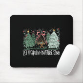 Let Heaven & Nature Sing Christmas Baby Jesus Mousepad (Mit Mouse)