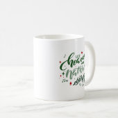 Let Heaven and Nature Sing Christmas Coffee Mug Kaffeetasse (VorderseiteRechts)