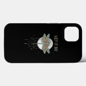Let It Be Moon And Draquelly Dream Catcher Case-Mate iPhone Hülle (Rückseite (Horizontal))