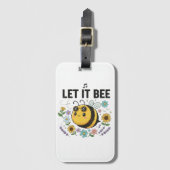 Let It Bee Women’s luggage bag Gepäckanhänger (Vorderseite Vertikal)