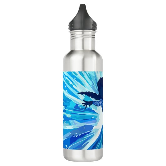 Let It Go Edelstahlflasche (Links)