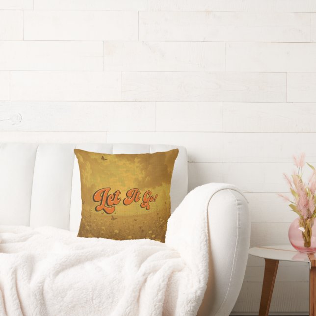 "let It Go" Emotional Support Kissen (Liege)