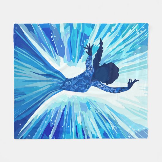 Let It Go Fleecedecke (Vorderseite (Horizontal))