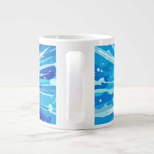 Let It Go Jumbo-Tasse (Rückseite)