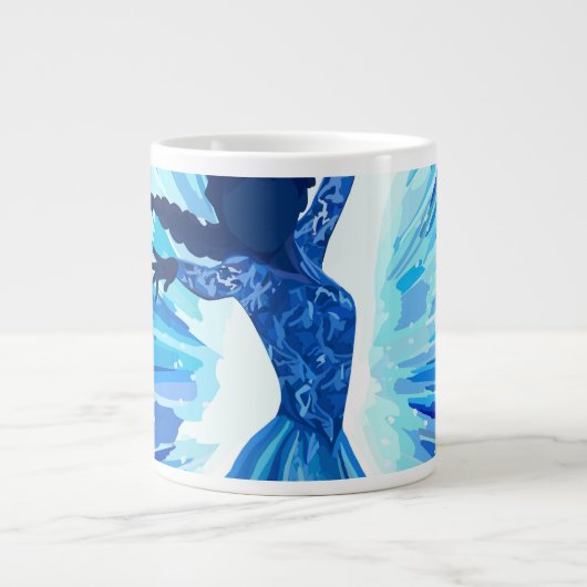 Let It Go Jumbo-Tasse (Vorderseite)