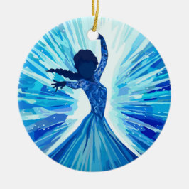 Let It Go Keramik Ornament