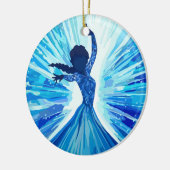 Let It Go Keramik Ornament (Links)
