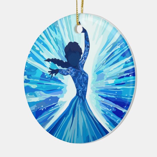 Let It Go Keramik Ornament (Links)