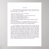 Let It Go Poster (Vorne)