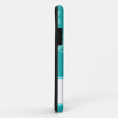 Let it Snow BT iPhone 5 Fall, Aqua Case-Mate iPhone Hülle (Hinten/Rechts)