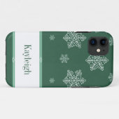Let it Snow BT iPhone 5 Fall, Green Case-Mate iPhone Hülle (Rückseite (Horizontal))