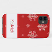 Let it Snow BT iPhone 5 Fall, Red Case-Mate iPhone Hülle (Rückseite (Horizontal))