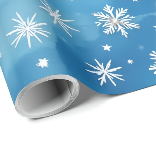  Let It Snow, Christmas, Author Natasha Us   Geschenkpapier (Rolleneckpunkt)