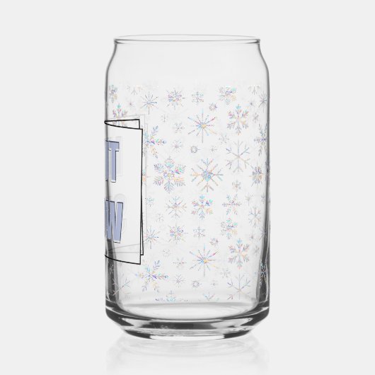 Let It Snow Dosenglas (Rückseite)