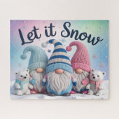 Let It Snow Gnomes Puzzle (Horizontal)