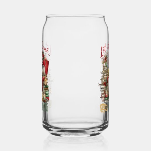 Let It Snow I'll Be Reading  Dosenglas (Rechts)