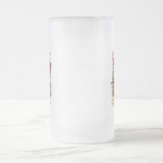 Let It Snow I'll Be Reading  Mattglas Bierglas (Mittel)