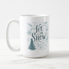 Let it snow  kaffeetasse