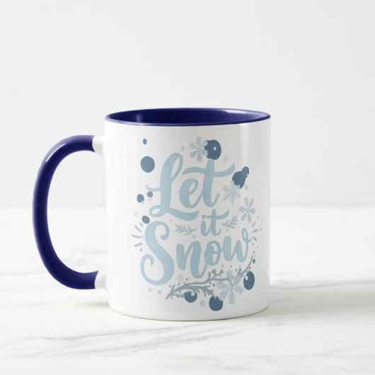 Let It Snow Mug Tasse (Links)
