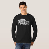 Let it Snow Pickup Truck with Snowplow Snowplowing T-Shirt (Vorne ganz)