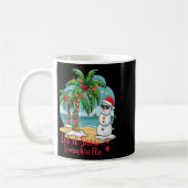 Let It Snow… Somewhere Else – Trocal Christmas Fun Kaffeetasse (Links)