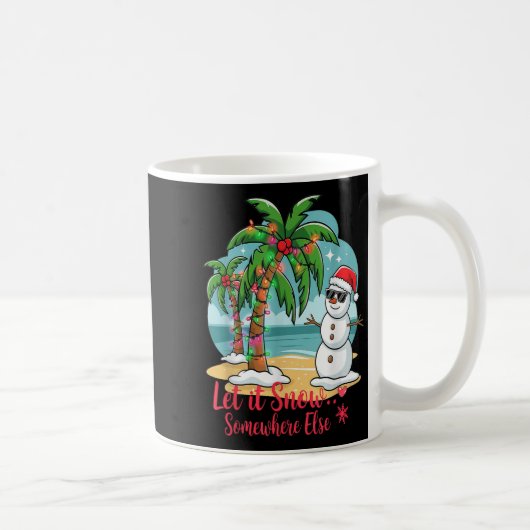 Let It Snow… Somewhere Else – Trocal Christmas Fun Kaffeetasse (Rechts)