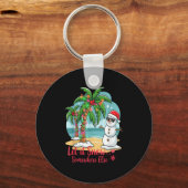 Let It Snow… Somewhere Else – Trocal Christmas Fun Schlüsselanhänger (Vorderseite)