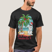Let It Snow… Somewhere Else – Trocal Christmas Fun T-Shirt (Vorderseite)