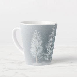 "Let it Snow" Weihnachts Winter Latte Tasse