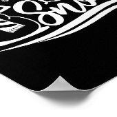 Let It Snow Winter For Men Women And Kids Xmas Chr Poster (Ecke)