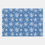 Let It Snow Wrapping Paper Sheets Geschenkpapier Set (Vorderseite)