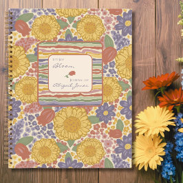 Let Joy Bloom – Personalized Floral Journal Notizblock