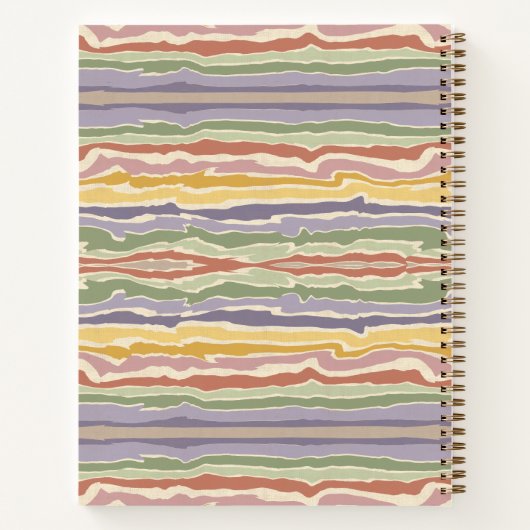 Let Joy Bloom – Personalized Floral Journal Notizblock (Rückseite)