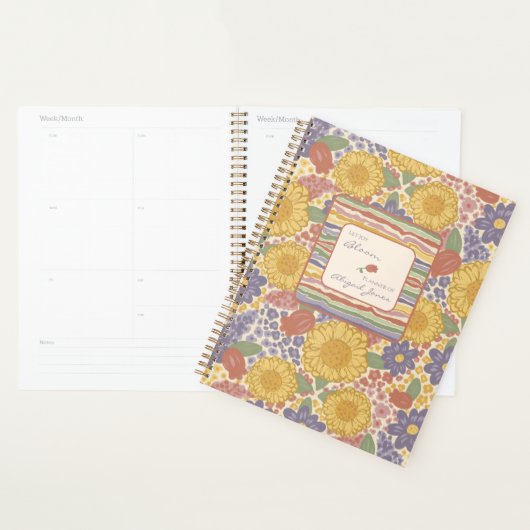 Let Joy Bloom – Personalized Floral Planner Planer (Anzeige)