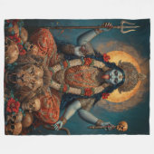 Let Kali Lead Fleecedecke (Vorderseite (Horizontal))