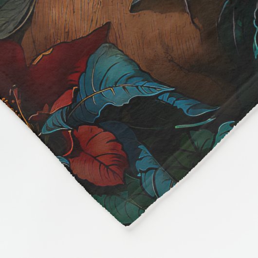 Let Kali Lead Fleecedecke (Ecke)