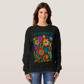 Let kindness bloom.  sweatshirt (Vorne ganz)