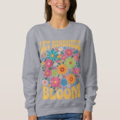 Let kindness bloom. Sweatshirt (Vorderseite)